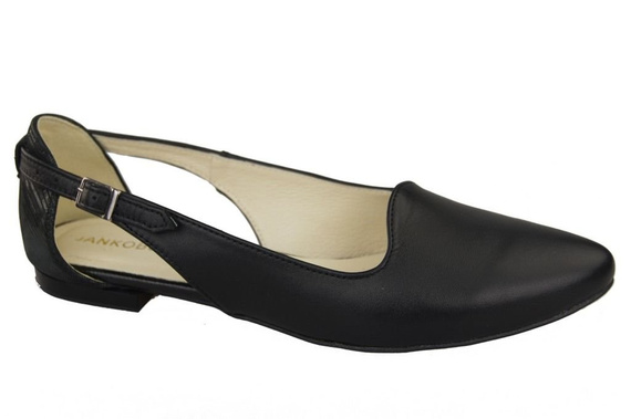 Dámská obuv Sandály Černá přírodní kůže 127 ElitaBut