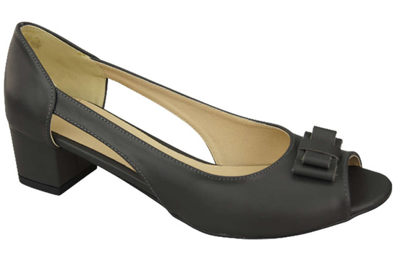 Dámská obuv Sandály Graphite Natural Leather 145 ElitaBut