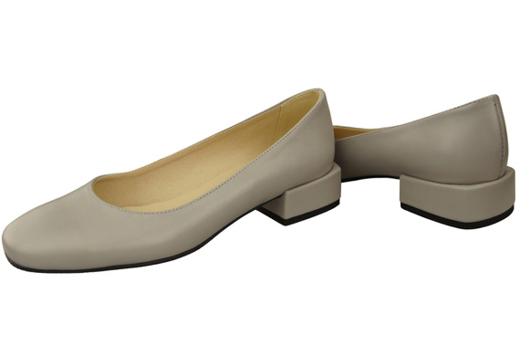 Pohodlná dámská obuv Pumpkins Bright Ash Flat Natural Leather 204 ElitaBut