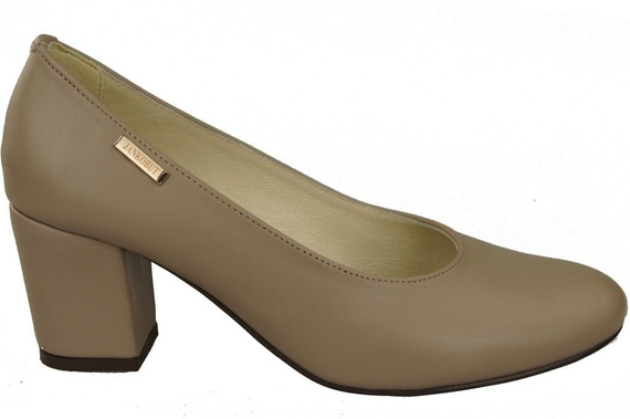 Dámská obuv Cappuccino Natural Lick Leather 125 ElitaBut