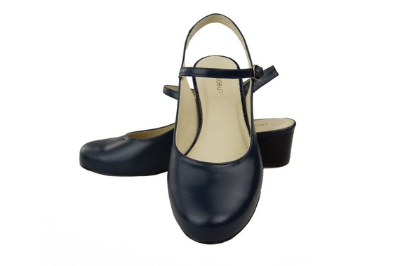 Dámský sandál Navy Blue Natural Leather 108 ElitaBut