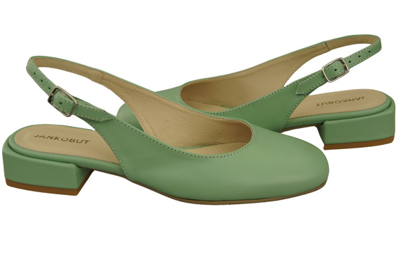 Dámská obuv Sandály Mint Flat Heel Natural Leather 206 ElitaBut