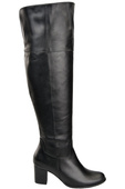 Dámské boty Black Musketeers High over the knee natural leather 190 ElitaBut
