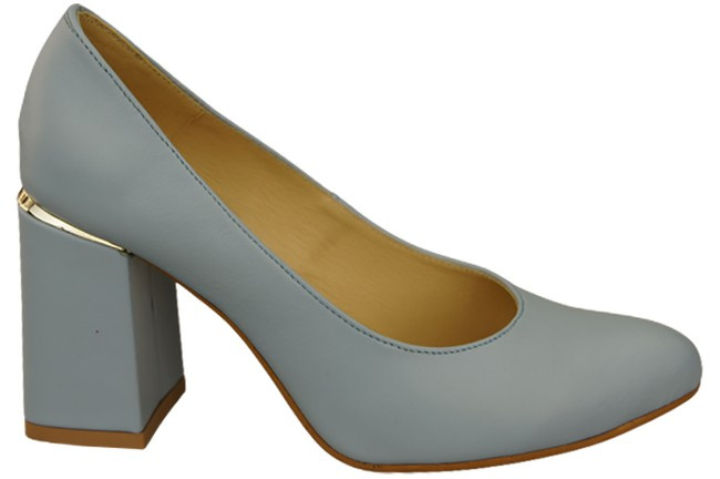 Dámská obuv Pumpkins Bright Blue Natural Leather 179 ElitaBut