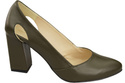 Dámská obuv Olive Leather pumps 184 ElitaBut