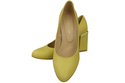 Dámská obuv Lemon leather pumps 179 ElitaBut