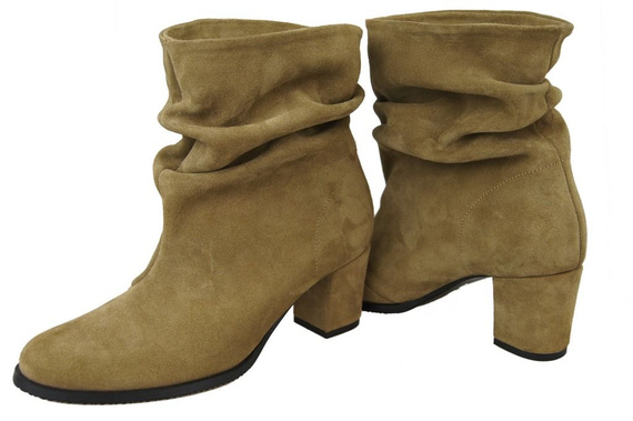 Dámská obuv Natural Leather Olive 986 ElitaBut