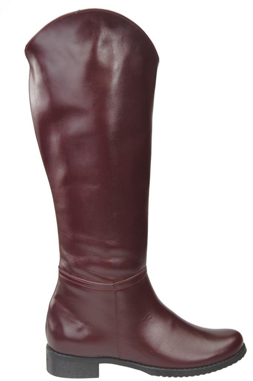 Obuv Dámské boty Přírodní kůže 124 Bordo ElitaBut