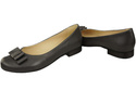Dámská baletní obuv Natural Leather Graphite 702 ElitaBut
