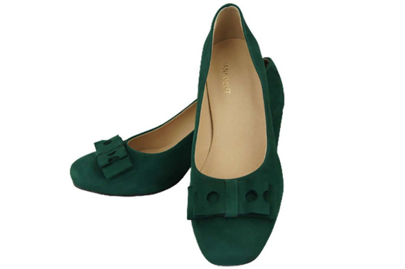 Dámské lodičky Malachite Přírodní semišová kůže 163 ElitaBut