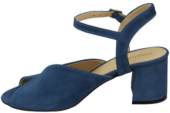 Dámská obuv Sandály Modrá semišová kůže 185 ElitaBut