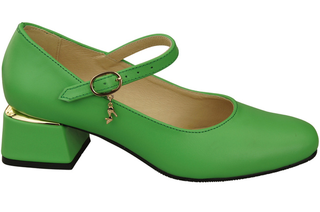 Dámské boty Lime kožené lodičky s páskem 202 ElitaBut