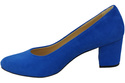 Dámská obuv Azure Natural Leather Suede pumps 106 ElitaBut