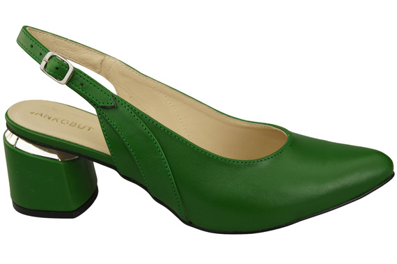 Dámská obuv Sandály Zelená přírodní kůže 196 ElitaBut