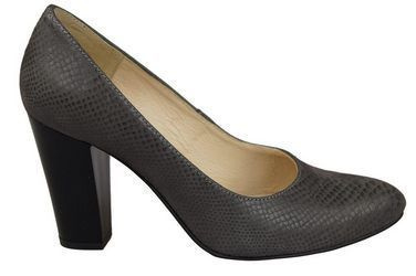 Dámská obuv Dámské kožené lodičky s motivem vah Ash 926 ElitaBut