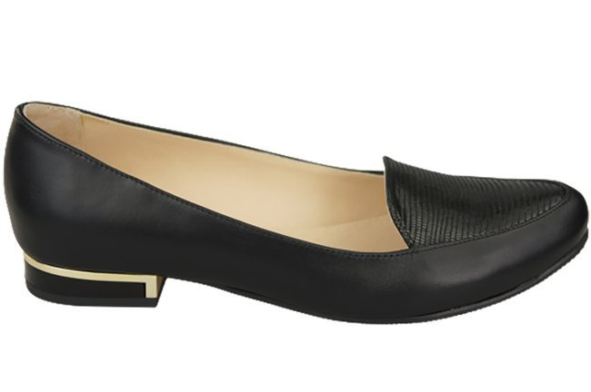 Dámské baletní boty Lords Natural Leather Black 908 ElitaBut