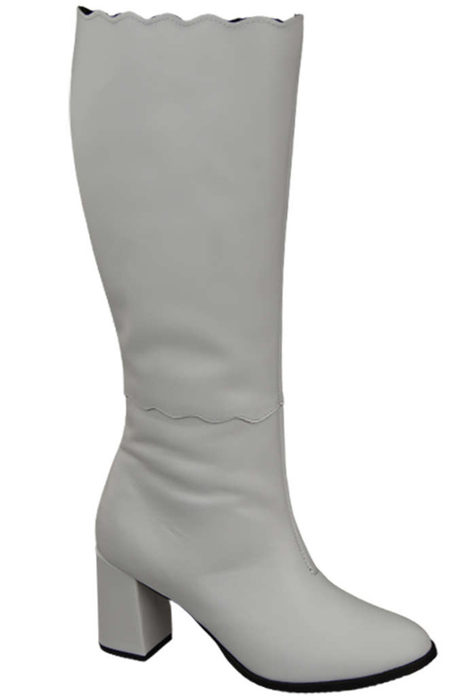 Dámské boty White Classic přírodní kůže 176 ElitaBut