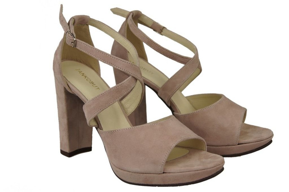 Dámská obuv Sandály Růžová přírodní kůže 114 ElitaBut