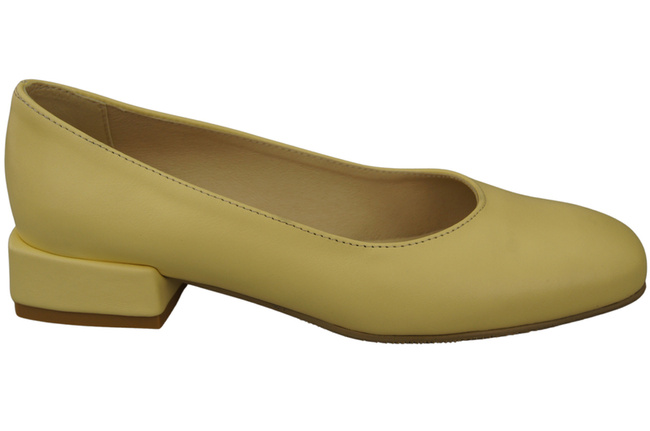 Pohodlná dámská obuv Dámské lodičky Banana Flat Natural leather 204 ElitaBut