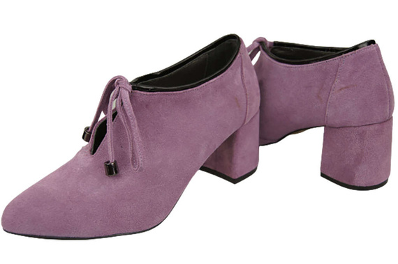 Dámská obuv Lila boty Natural leather velour 183 ElitaBut