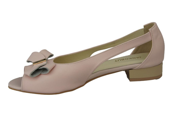 Dámská obuv Sandály Powder Pink Natural Leather 994 ElitaBut