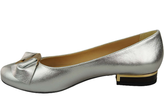 Dámské baleríny z přírodní kůže 894 ElitaBut