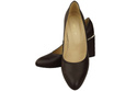 Dámská obuv Chocolate pumps Natural leather 179 ElitaBut