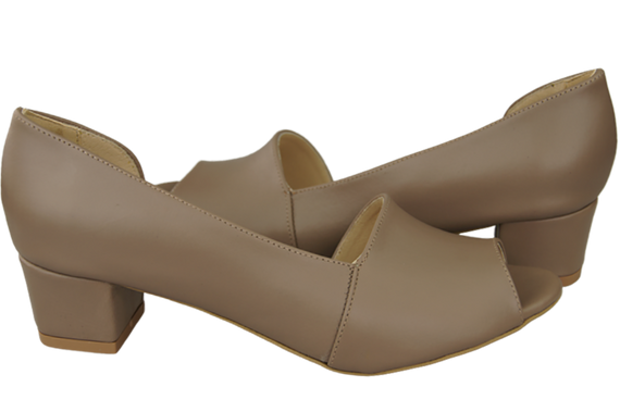 Dámská obuv Sandály Cappuccino Přírodní kůže 147 ElitaBut