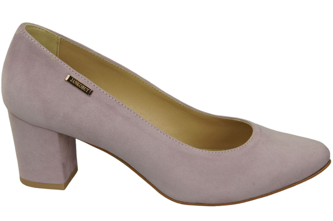 Dámská obuv Bright Lilac Natural Suede Leather 106 ElitaBut