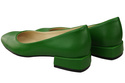 Pohodlná dámská obuv Zelené byty Přírodní kůže 204 ElitaBut