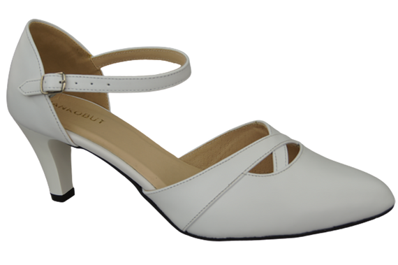 Dámská obuv Sandály Bílá přírodní kůže 151 ElitaBut