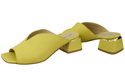 Dámská obuv Lemon Heeled Flip Flops Natural Leather 210 ElitaBut
