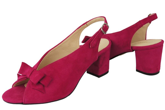 Dámská obuv Sandály Fialová přírodní kůže Semiš 148 ElitaBut