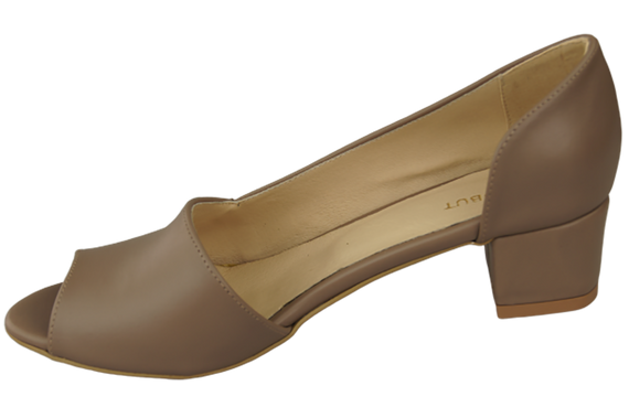 Dámská obuv Sandály Cappuccino Přírodní kůže 147 ElitaBut