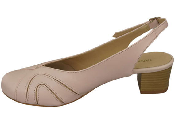 Dámská obuv Sandály z přírodní kůže Powder pink 842 ElitaBut