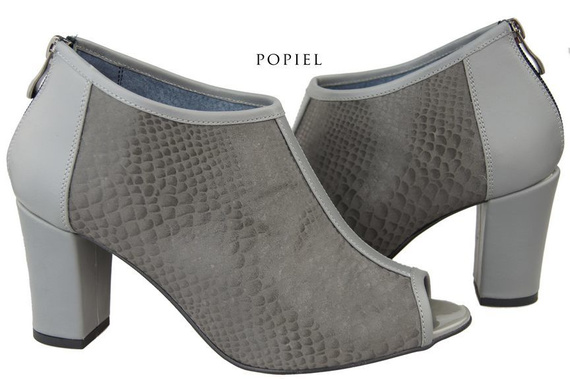 Dámská obuv Dámské lodičky s vysokou špičkou z přírodní kůže Ash shell 957 ElitaBut