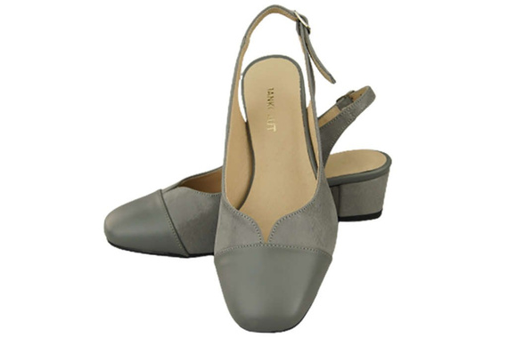 Dámská obuv Sandály z přírodní kůže 165 Ash ElitaBut