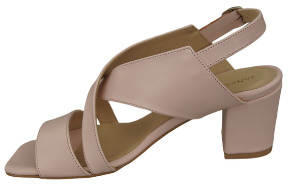 Dámská obuv Sandály Powder Pink Natural Leather 149 ElitaBut