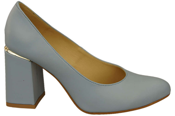 Dámská obuv Pumpkins Bright Blue Natural Leather 179 ElitaBut