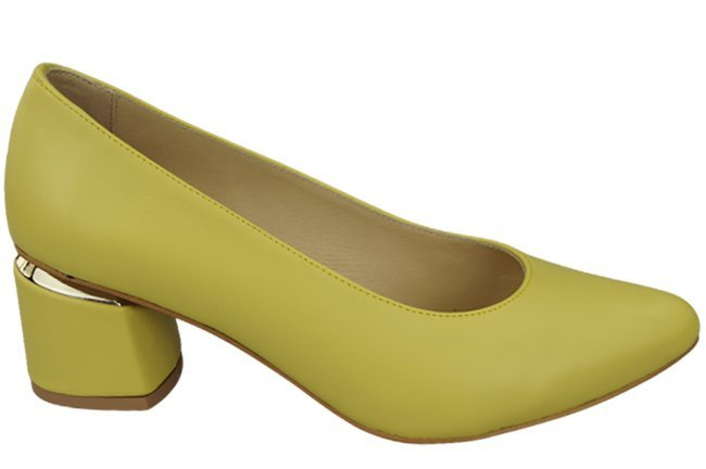 Dámské lodičky Lemon z přírodní kůže 143 ElitaBut