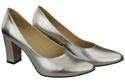 Dámská obuv Silver Natural Leather pumps 170 ElitaBut