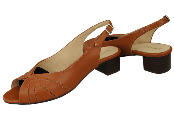 Dámská obuv Přírodní kůže Sandály Červená 991 ElitaBut