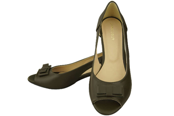 Dámská obuv Olive Leather Sandals 145 ElitaBut