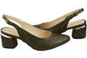 Dámská obuv Olive Leather Sandals 196 ElitaBut