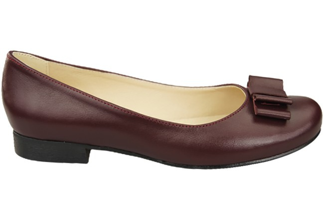 Dámské baleríny z přírodní kůže 702 ElitaBut