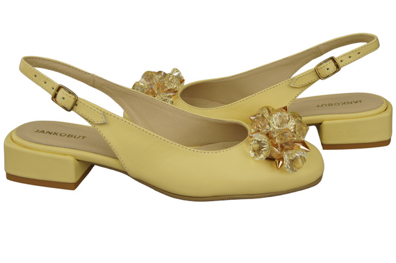 Dámská obuv Banana Sandály s krystaly Přírodní kůže 215 ElitaBut