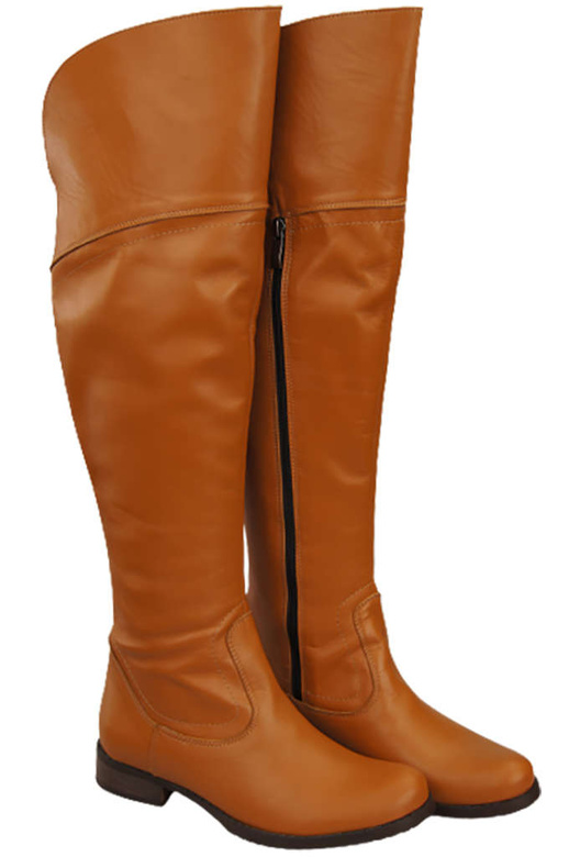 Dámské boty Red Musketeers High over the knee natural leather 638 ElitaBut