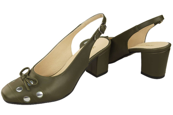 Dámská obuv Olive Kožené sandály 167 ElitaBut