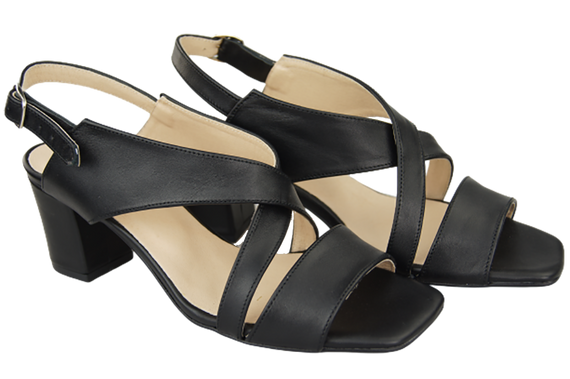 Dámská obuv Sandály Černá přírodní kůže 149 ElitaBut