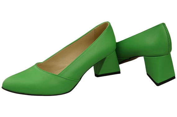 Dámské Lodičky Lime Pravá Kůže Špičatá Špička Podpatek ElitaBut 221